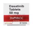Daphila, Dasatinib 50mg 60 tablet box top
