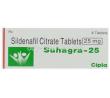 Suhagra 25 Sildenafil box