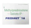 Predmet, Methylprednisolone 16mg, Sun Pharma, Box front view