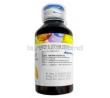 Zeet Syrup, Diphenhydramine, Ammonium Chloride and Sodium Citrate, Alembic Pharma, Bottle information, Manufacturer, Batch No. Mfg date, Exp date