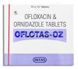 Oflotax-OZ ,Generic Flomax-oz, Ofloxacin/   Ornidazole 200 Mg/ 500 Mg Tablets (Intas) Front