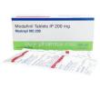 Modvigil, Modafinil 200mg, Hab pharma, Box 10tabs X 10sheets, Sheet information
