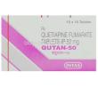 Qutan, Generic Seroquel,  Quetiapine  50 Mg Box