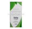 Soha Liquigel, Sodium Hyaluronate　0.18% w/v, Eye Drops (Gel) 10mL, Sun pharma, Box front view
