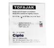 Tofajak, Tofacitinib 5mg, 60tabs, Cipla Ltd, Box information