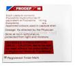 Prodep, Fluoxetine 10mg, capsule, Sun Pharmaceutical Industries, Box information