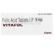 Vitafol,  Folic Acid 5 Mg Box