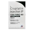 Cistero Injection, Cisplatin 50 mg, Injection,Hetero Healthcare, Box front view