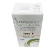 Toba F Eye Drop, Tobramycin 0.3% wv / Fluorometholone 0.1% wv,Eye Drop 5mL,Sun Pharmaceutical Industries, Box front view