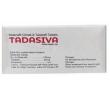 Tadasiva Extra Power, Sildenafil 100mg,Tadalafil 20mg, Healing Pharma India Pvt Ltd, Box information,Dosage, Storage