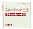 Stavir, Generic Zerit, Stavudine 40 mg box