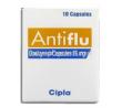 Antiflu, Generic Tamiflu, Oseltamivir 75 mg box