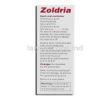 Zoldria, Zoledronic Acid Injection box information