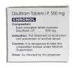 Chronol, Generic Antabuse, Disulfiram 500 mg composition