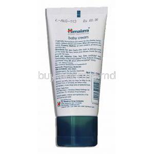 Himalaya Baby Cream (Extra Soft & Gentle) Back