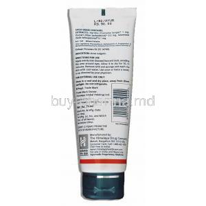 Himalaya Clarina Face Wash Gel Tube back