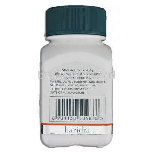 Haridra Allergy care Bottle side