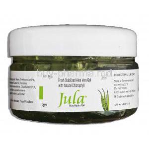 Jula Aloe Hydro Gel, Aloe Juice 50%, 50g gel, bottle