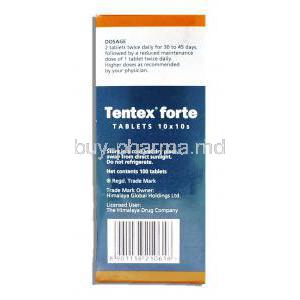 Tentex Forte Directions