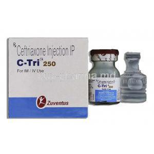 Generic Rocephin, Ceftriaxone Sodium 250mg, Injection