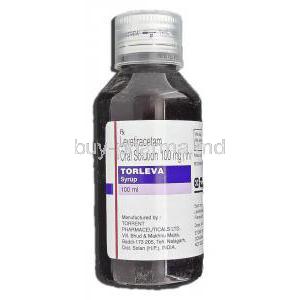 Torleva, Generic Keppra, Levetiracetam, Oral Solution, 100 mg per ml, bottle