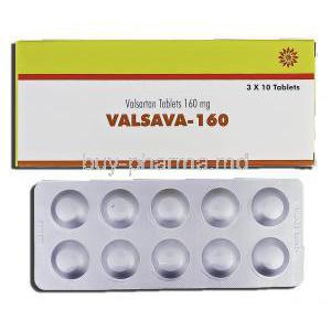 Valsava-160, Valent, Valsartan, tablet, 160 mg