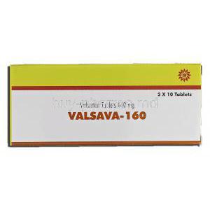 Valsava-160, Valent, Valsartan, tablet, 160 mg, Box