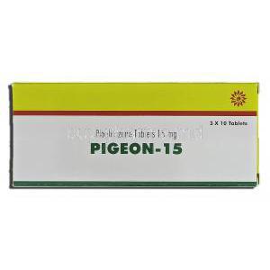 Pigeon-15, Generic Actos, Pioglitazone, 15mg, Box