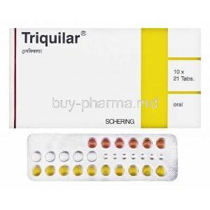 Triquilar, Levonorgestrel/ Ethinyl Estradiol