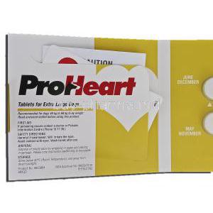 ProHeart, Generic Moxidectin, Tablet, 204 mcg, Packing description