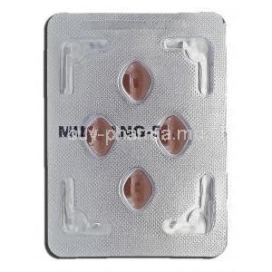 Mustang-50, Sildenafil Citrate 50mg Tablet Strip