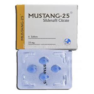 Mustang-25, Sildenafil Citrate 25mg