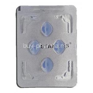 Mustang-25, Sildenafil Citrate 25mg Tablet Strip