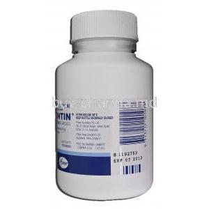 Zarontin, Ethosuximide Syrup, Bottle description