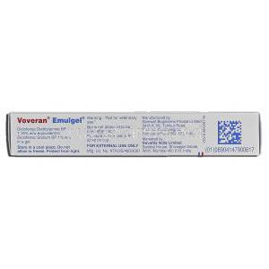 Voveran Emulgel, Generic Voltaren, Diclofenac, 30 g, Box description