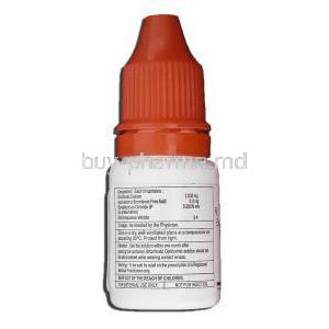 Unibrom Eye Drops, Generic Xibrom, Bromfenac Ophthalmic, Bottle description