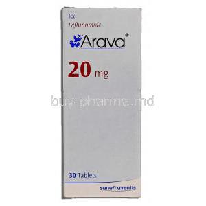 Arava, Leflunomide, 20mg, Box