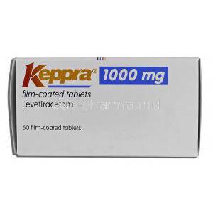 Keppra, Levetiracetam, 1000mg, Box