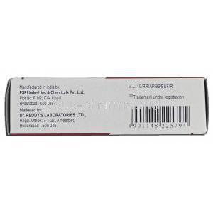 Glimy-2, Generic Amaryl, Glimepiride, 2mg, Tablet, Dr Reddy Laboratories manufacturer