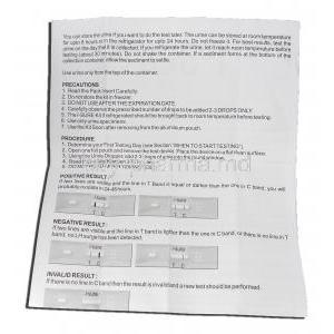 i-sure, Ovulation Strip, information sheet 3