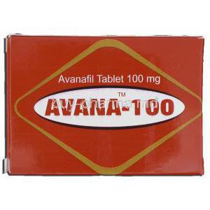 Avana-100, , Avanafil, 100 mg, Box