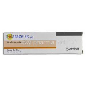 Solaraze, Diclofenac Sodium, 3%, 50gm, Box