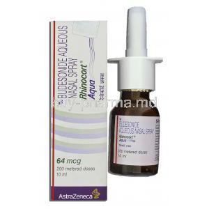 Rhinocort Aqua Nasal Spray, Budesonide Aqueous