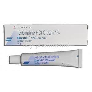 Daskil, Generic Lamisil, Terbinafine HCL 1%, 10g, Cream