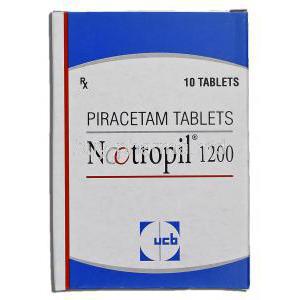 Nootropil, Piracetam, 1200mg, Box