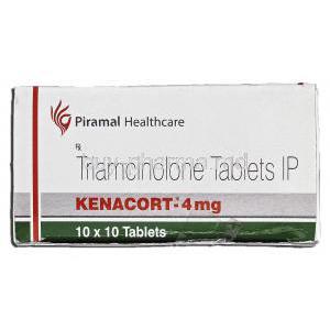 Kenacort, Generic Nasacort, Triamcinolone, 4mg, Box