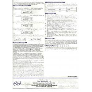 Malaria Test Kit, Oscar , instruction sheet 2