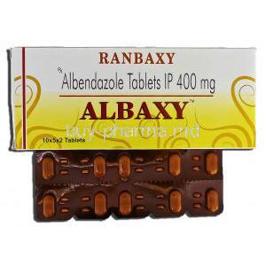 Albaxy, Generic Albendazole, 400mg, Tablet