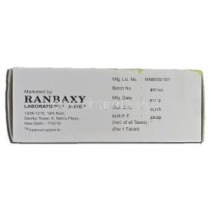 Albaxy, Generic Albendazole, 400mg, Ranbaxy Laboratories manufacturer