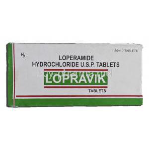 Lopravik, Loperamide Hydrochloride, 2 mg, Box